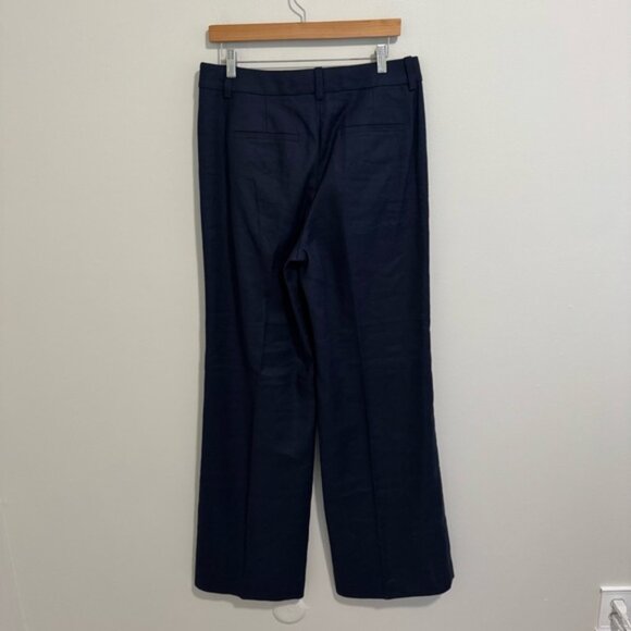 J. Crew NWT Tall Carolina Flare Pants in Linen Blend - Picture 9 of 9